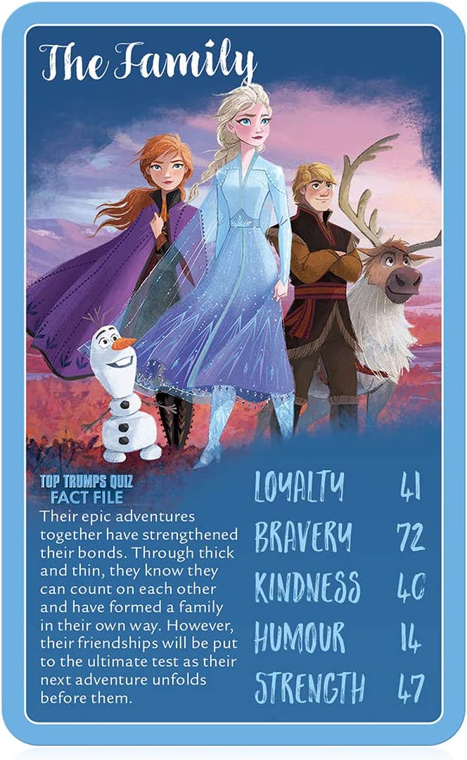 Top Trumps Specials Frozen 2 Card Game