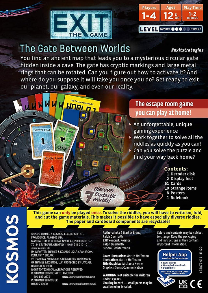 EXIT: The Gate Between Worlds Board Game