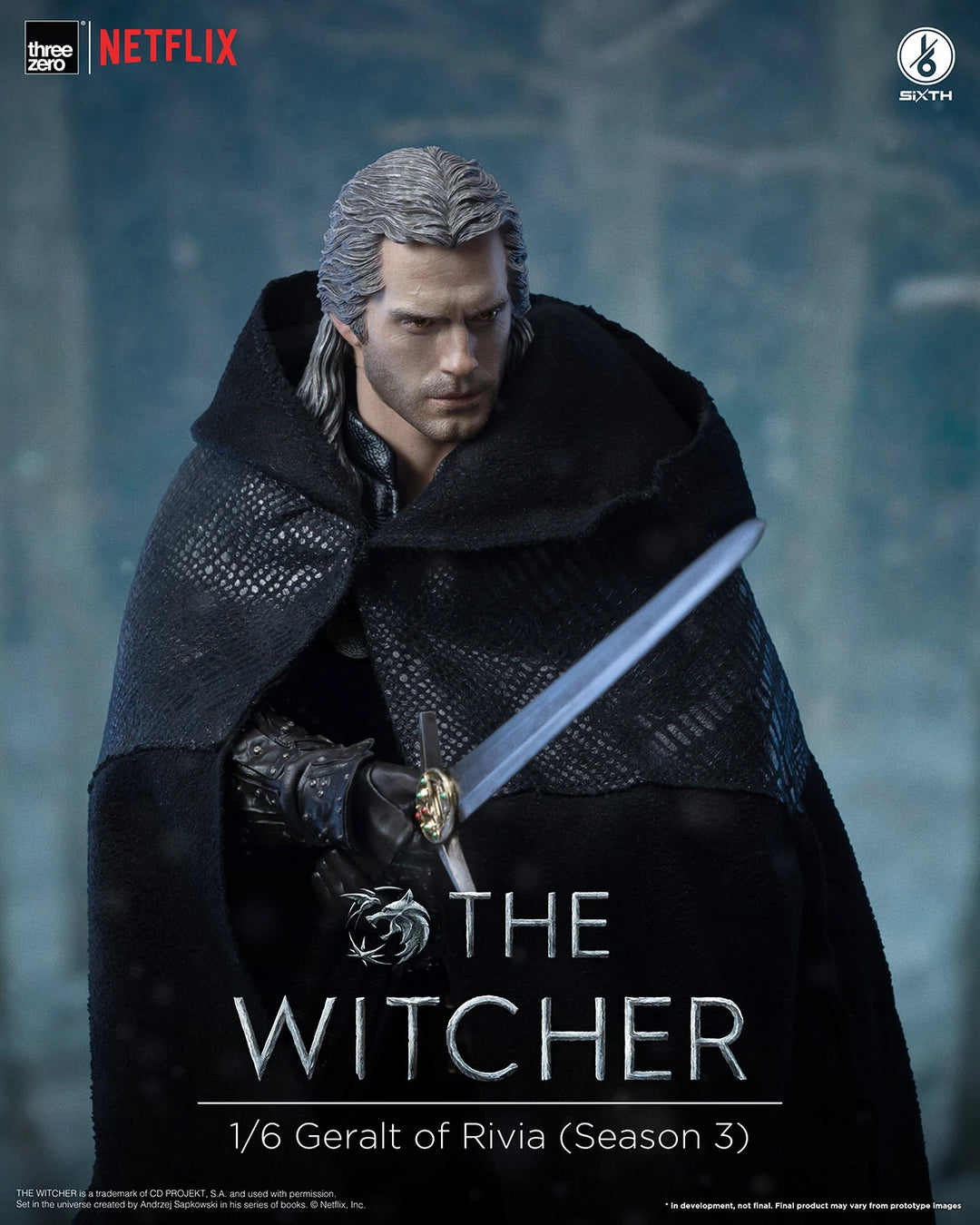 The Witcher (Netflix) Geralt of Rivia (Season 3) 1/6 Scale Figure