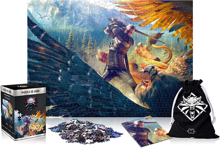 The Witcher (Griffin Fight) Jigsaw Puzzle (1000 Pieces)