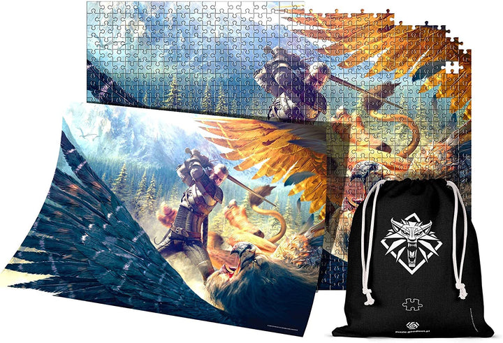 The Witcher (Griffin Fight) Jigsaw Puzzle (1000 Pieces)