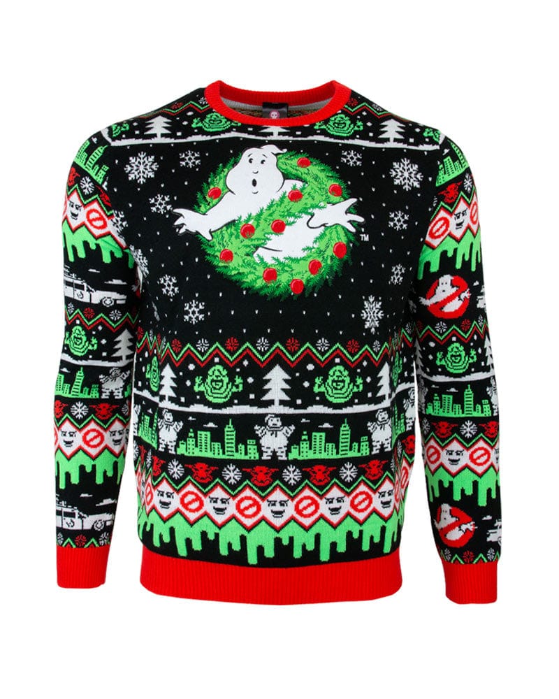 Official Ghostbusters Christmas Unisex Jumper