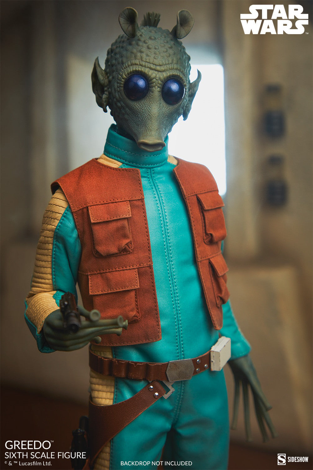 Sideshow Star Wars A New Hope Scum & Villainy Greedo 1/6 Scale Figure