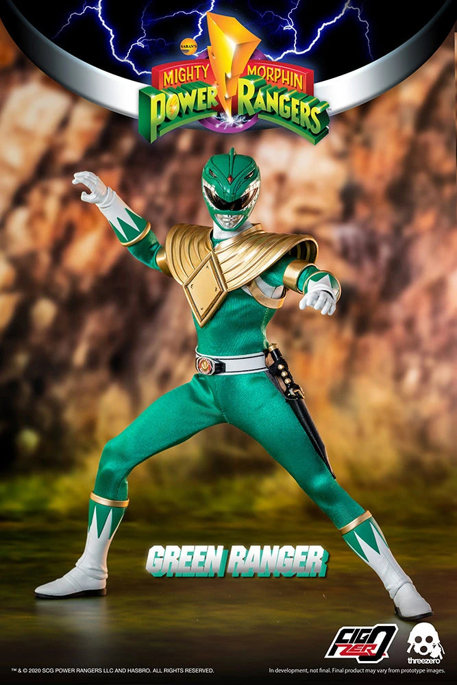 Mighty Morphin Power Rangers FigZero Green Ranger 1/6 Scale Figure  : PRE-ORDER ETA END OF Q1/Q2