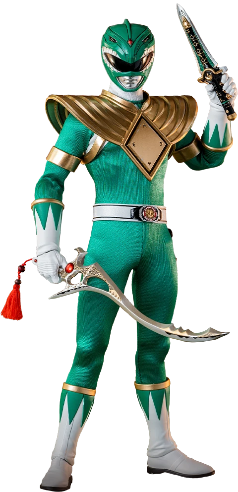 Mighty Morphin Power Rangers FigZero Green Ranger 1/6 Scale Figure  : PRE-ORDER ETA END OF Q1/Q2