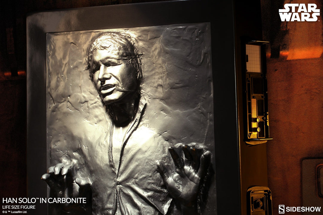 Sideshow Star Wars Life-Size Statue Han Solo in Carbonite