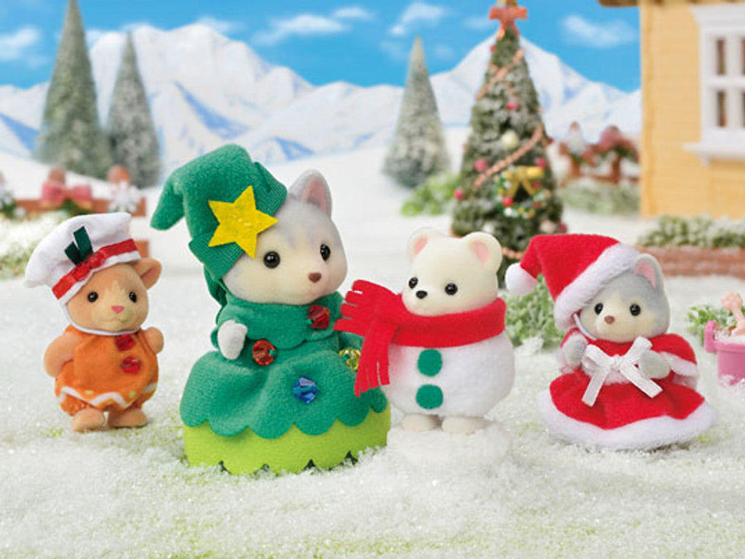 Sylvanian Families Happy Christmas Friends