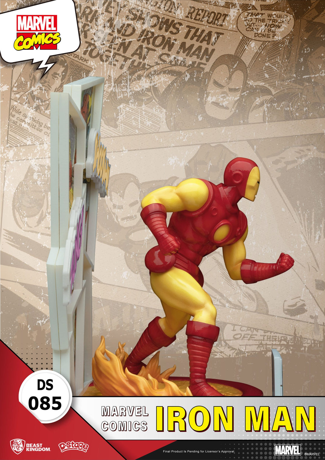 Marvel Comics Iron Man Diorama Figure