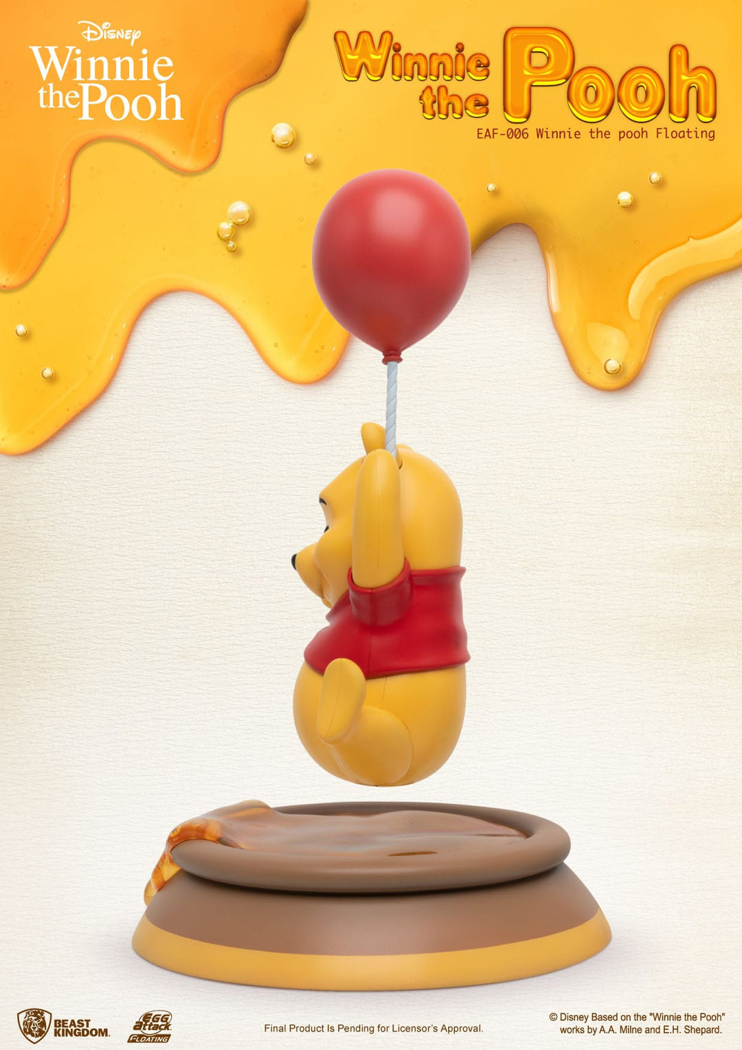 Beast Kingdom Winnie The Pooh Balloon Floating Figure