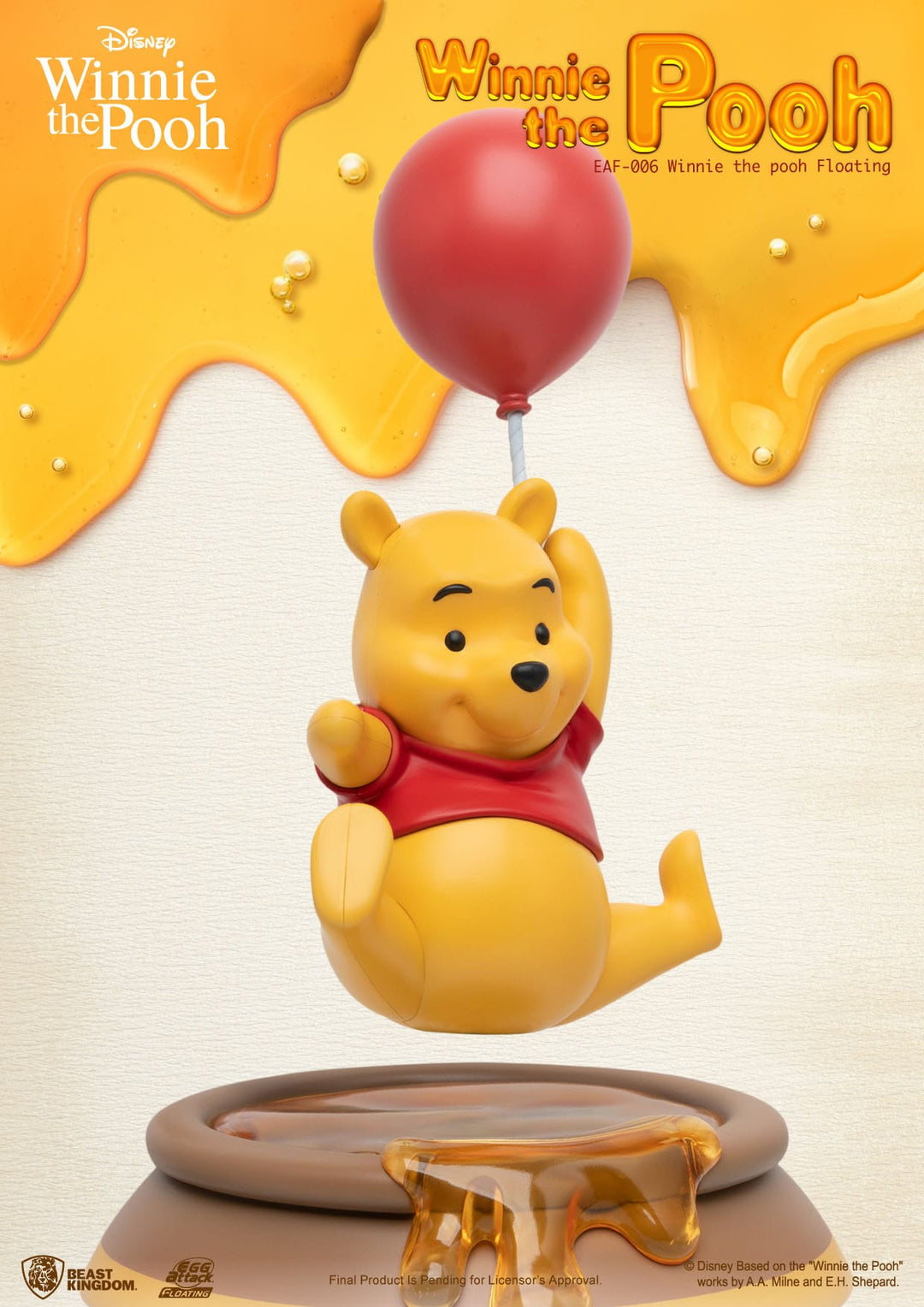 Beast Kingdom Winnie The Pooh Balloon Floating Figure