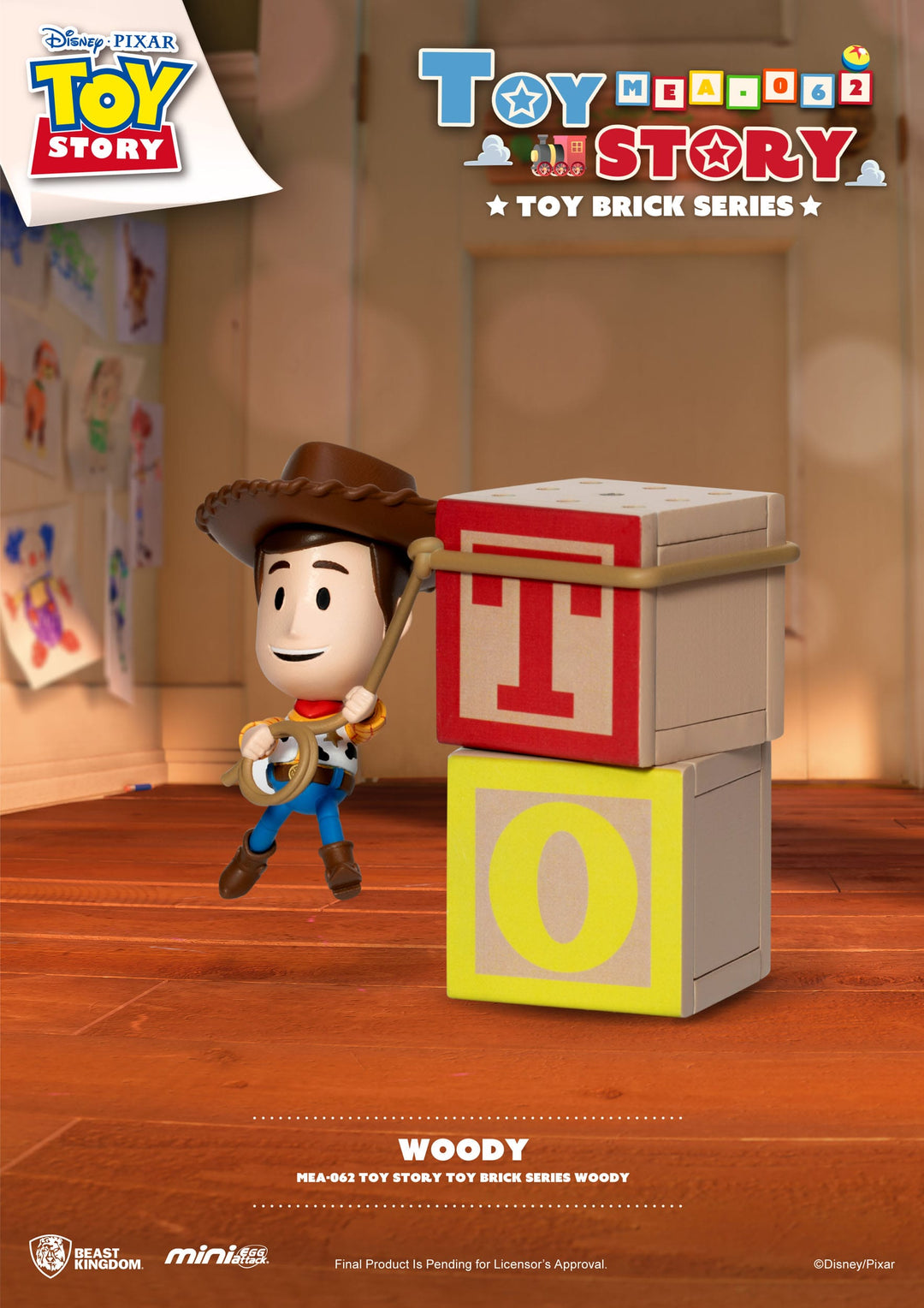 Toy Story Mini Toy Brick Set Of 8 Figures
