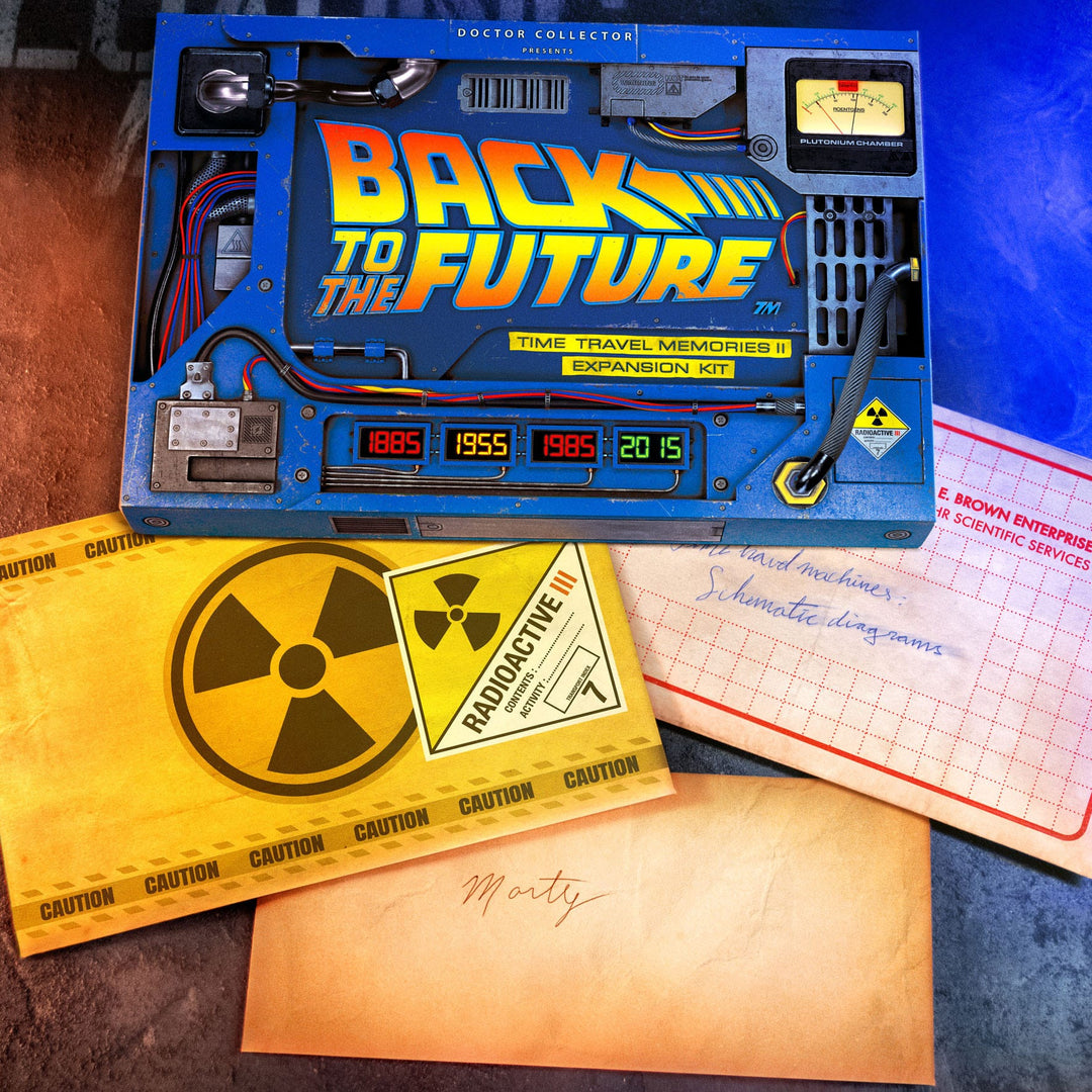 Back To The Future Time Travel Memories II Expansion Kit Collectors Box Set