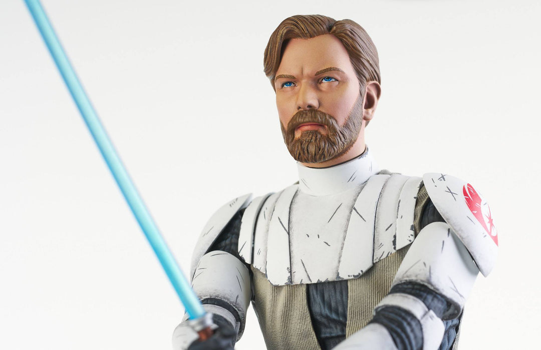 Star Wars The Clone Wars Premier Collection General Obi-Wan Kenobi 1/7 Scale Limited Edition Statue