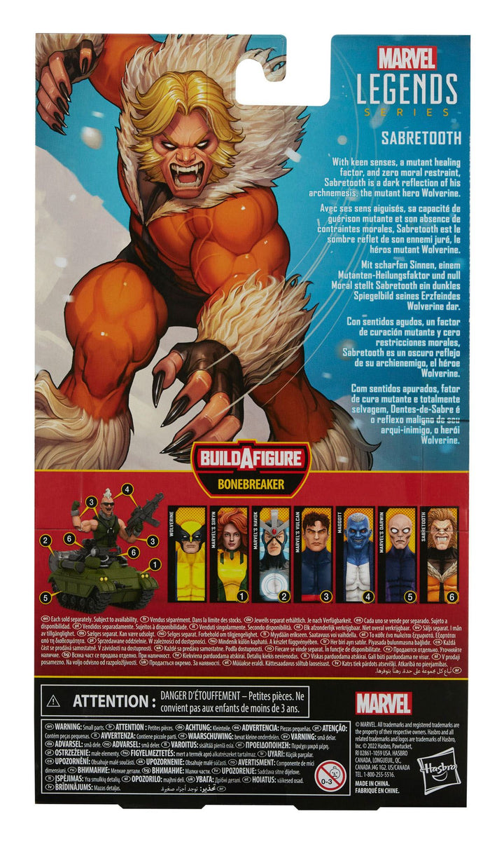 Marvel Legends Series Marvel’s Sabretooth 6" Action Figure