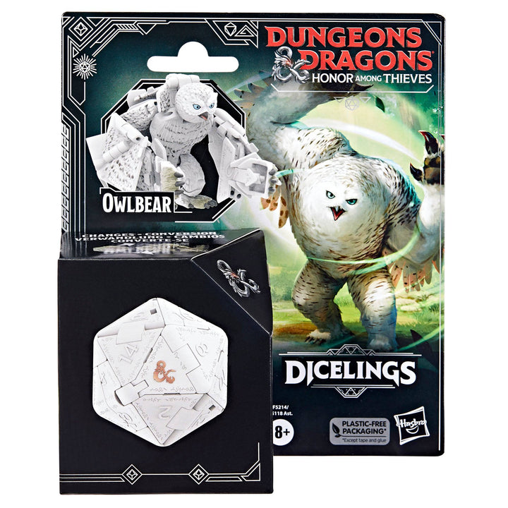 Dungeons & Dragons Honour Among Thieves D&D Dicelings White Owlbear