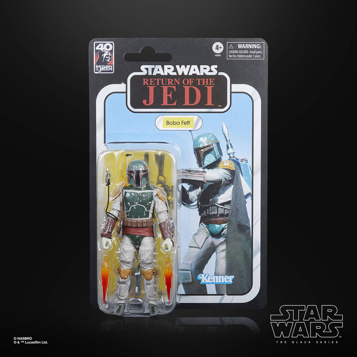 Star Wars The Black Series Return of the Jedi 40th Anniversary Boba Fett Deluxe 6" Action Figure