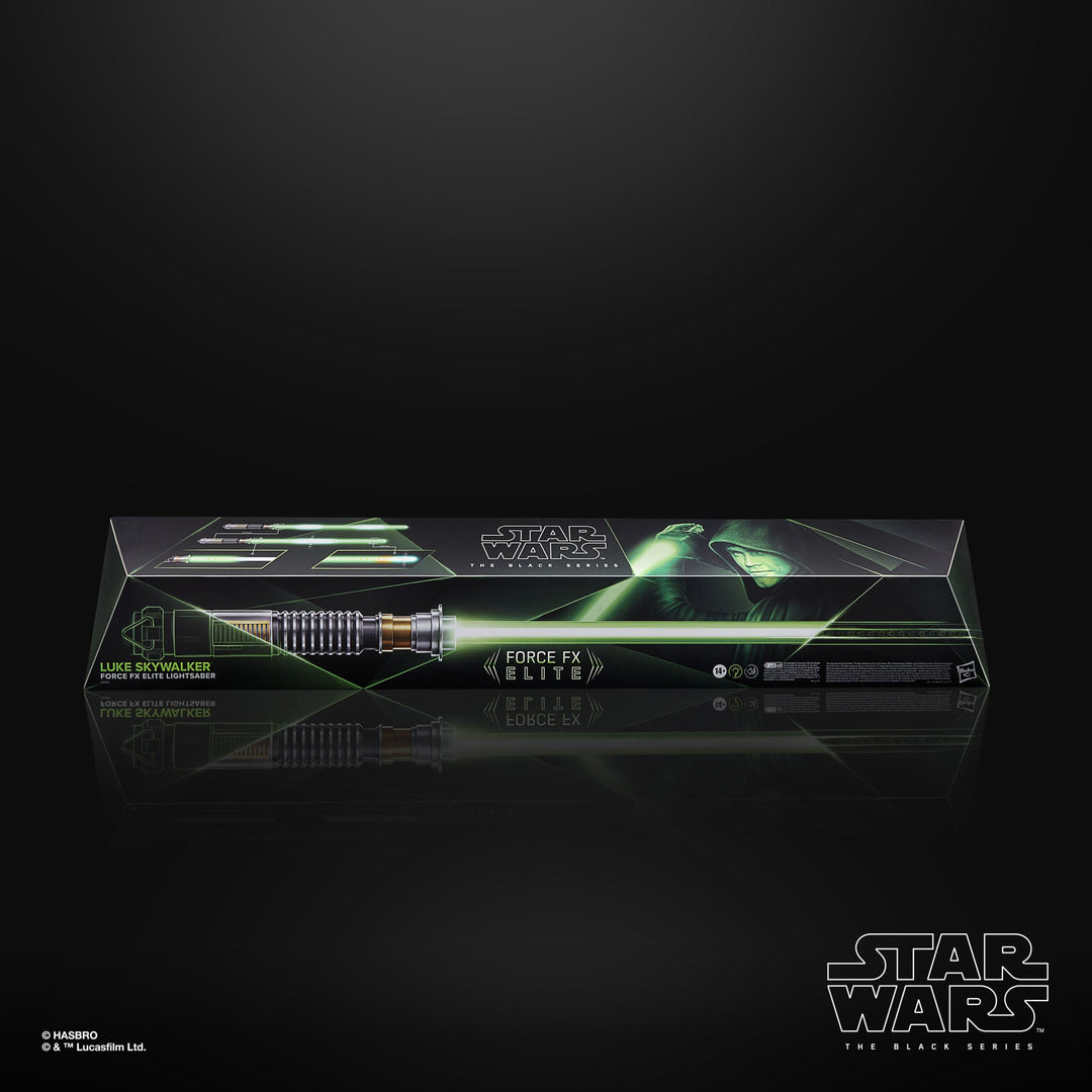 Wars The Black Series Luke Skywalker Force FX Elite Electronic 1:1 Scale Lightsaber