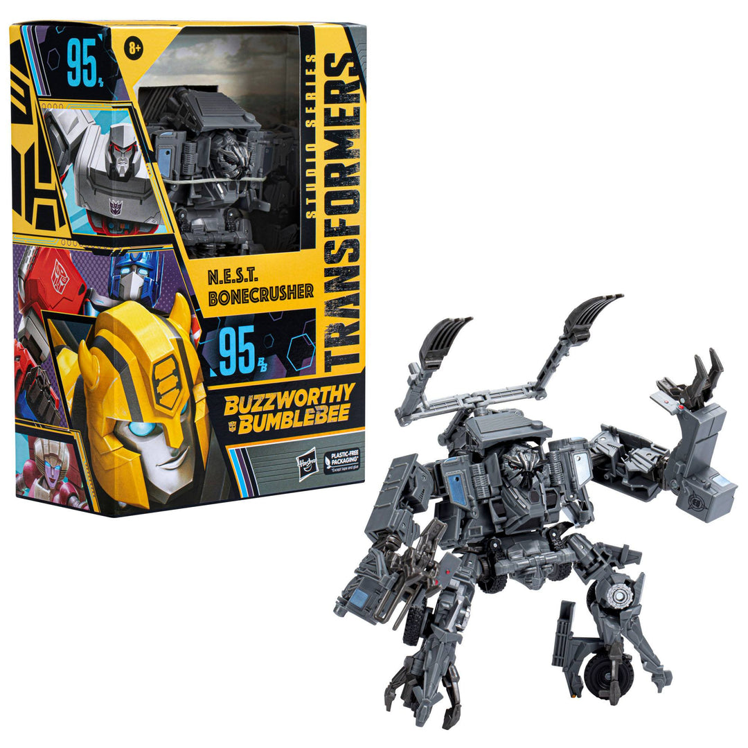 Transformers Studio Series (Buzzworthy Bumblebee) Voyager N.E.S.T Bonecrusher
