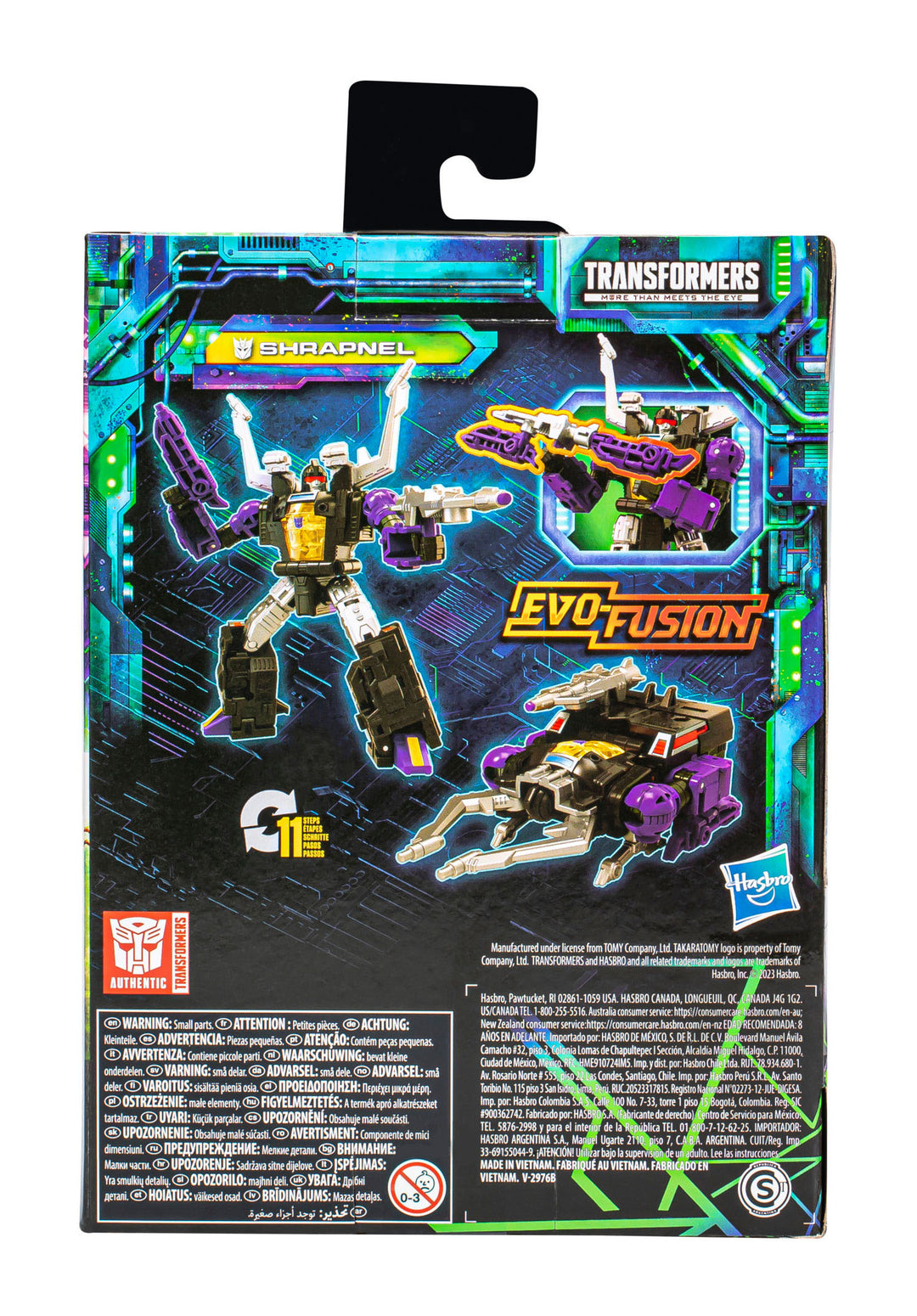 Transformers Legacy Evolution Deluxe Class Shrapnel
