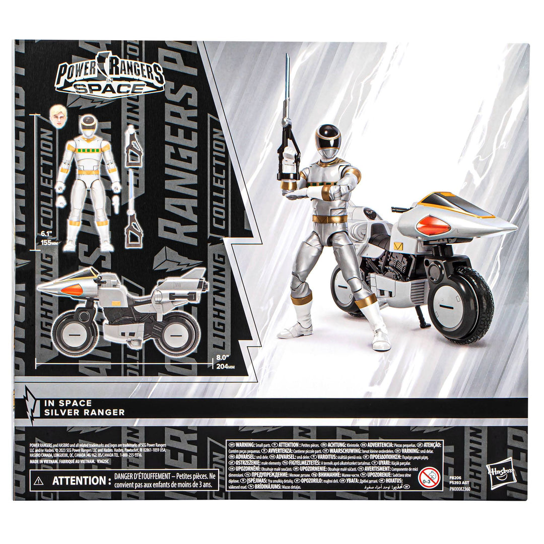 Power Rangers Lightning Collection In Space Silver Ranger