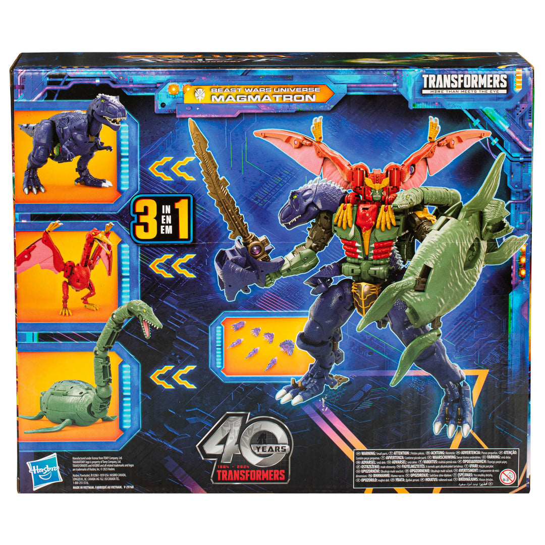 Transformers Legacy United Commander Class Beast Wars Universe Magmatron Action Figure