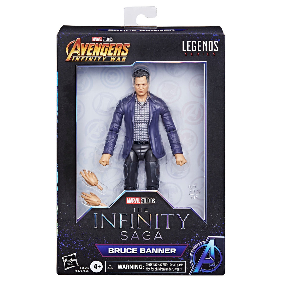 Marvel Legends Series The Infinity Saga Bruce Banner 6" Action Figure