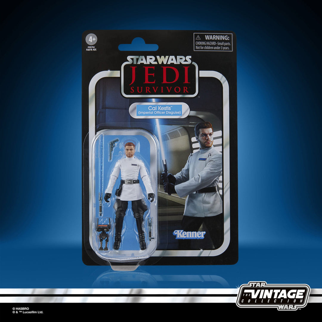 Star Wars The Vintage Collection Cal Kestis (Imperial Officer Disguise) Action Figure