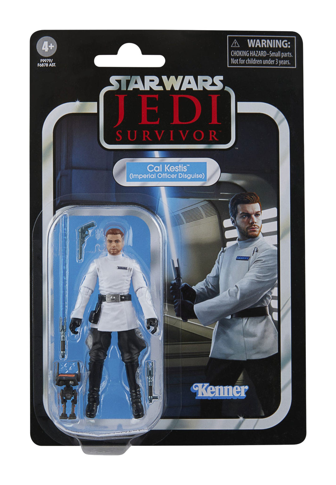 Star Wars The Vintage Collection Cal Kestis (Imperial Officer Disguise) Action Figure