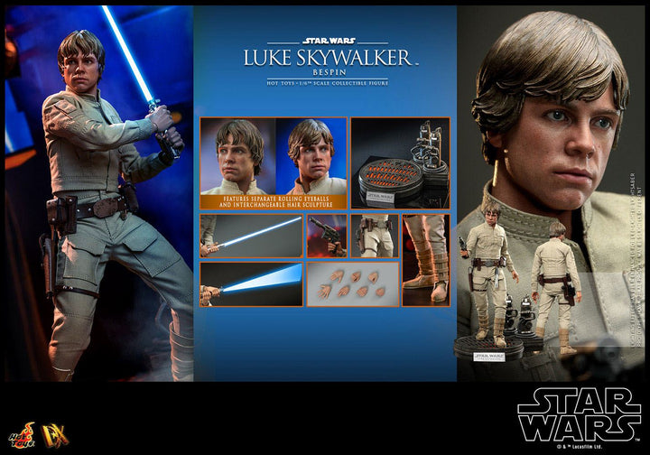 Hot Toys Star Wars The Empire Strikes Back Luke Skywalker (Bespin) Collectors Edition 1/6 Scale Figure