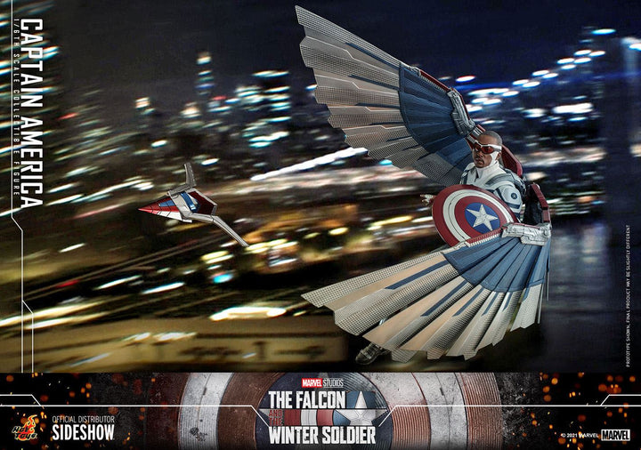 Hot Toys The Falcon and the Winter Soldier Captain America Sam Wilson 1/6 Scale Figure