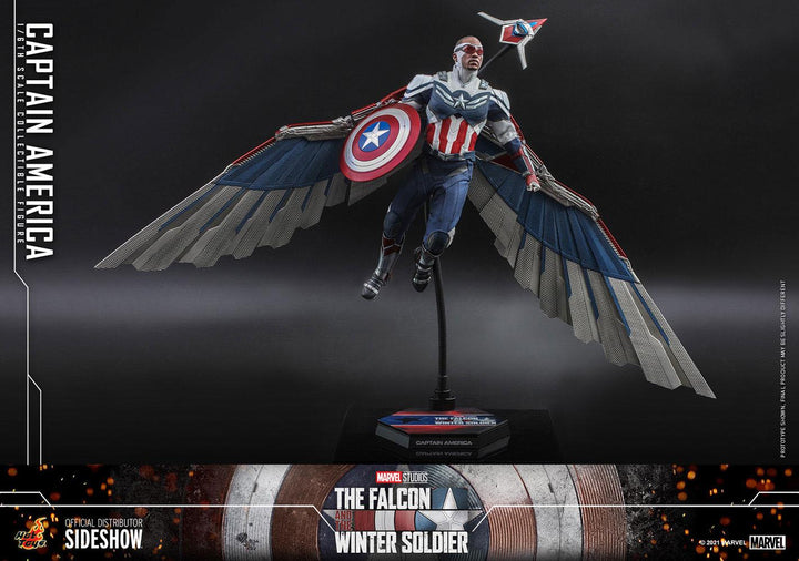 Hot Toys The Falcon and the Winter Soldier Captain America Sam Wilson 1/6 Scale Figure