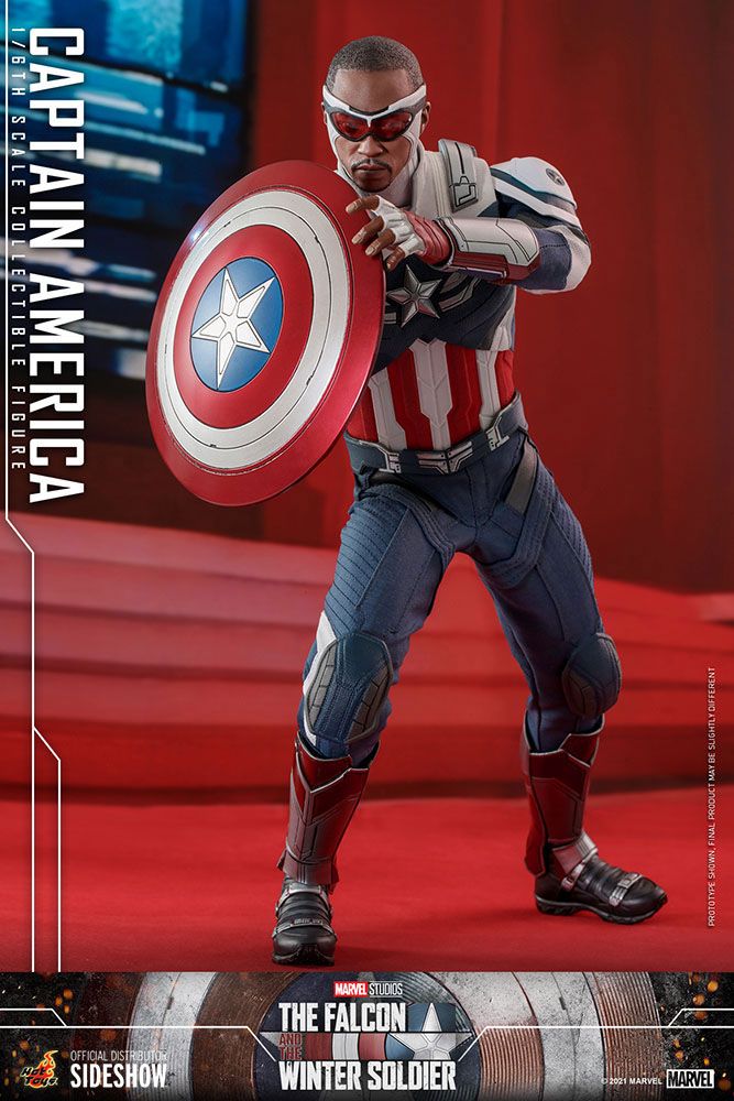 Hot Toys The Falcon and the Winter Soldier Captain America Sam Wilson 1/6 Scale Figure