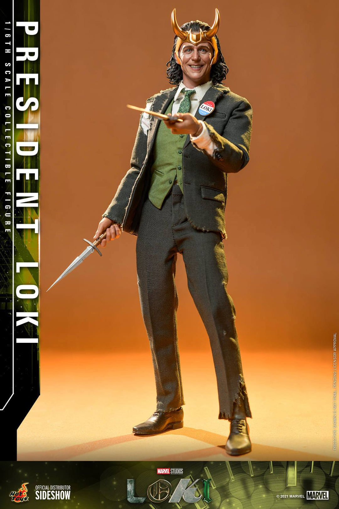 Hot Toys Loki President Loki 1/6 Scale Figure