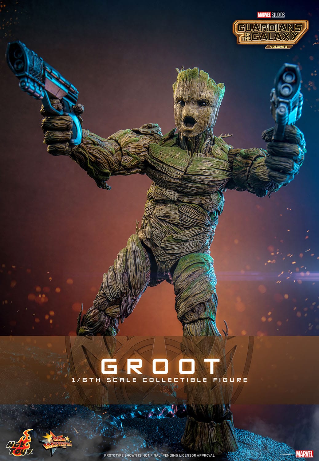 Hot Toys Guardians Of The Galaxy Vol. 3 Groot 1/6th Scale Figure