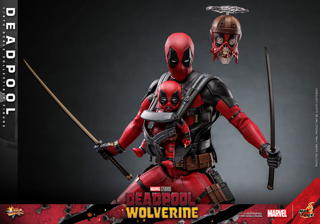 Hot Toys Deadpool & Wolverine Deadpool 1/6th Scale Figure