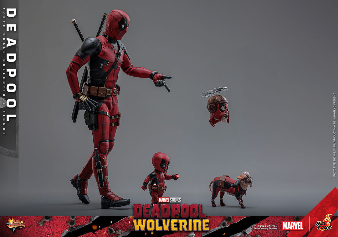 Hot Toys Deadpool & Wolverine Deadpool 1/6th Scale Figure