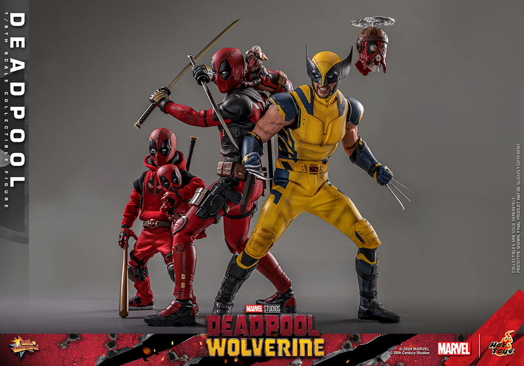 Hot Toys Deadpool & Wolverine Deadpool 1/6th Scale Figure