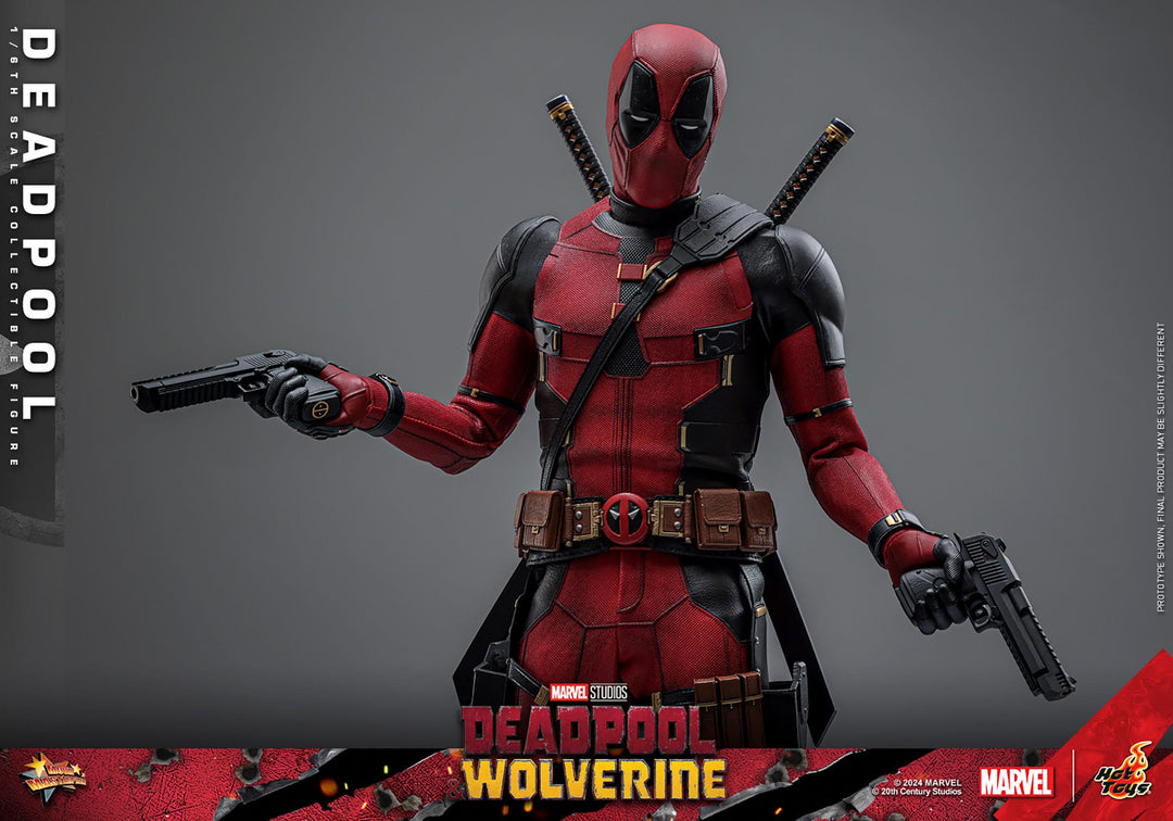 Hot Toys Deadpool & Wolverine Deadpool 1/6th Scale Figure