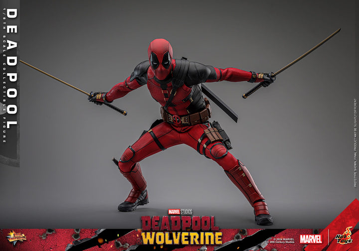 Hot Toys Deadpool & Wolverine Deadpool 1/6th Scale Figure