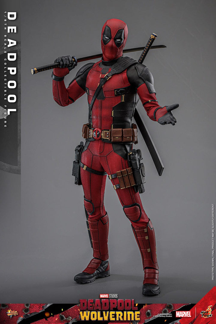 Hot Toys Deadpool & Wolverine Deadpool 1/6th Scale Figure