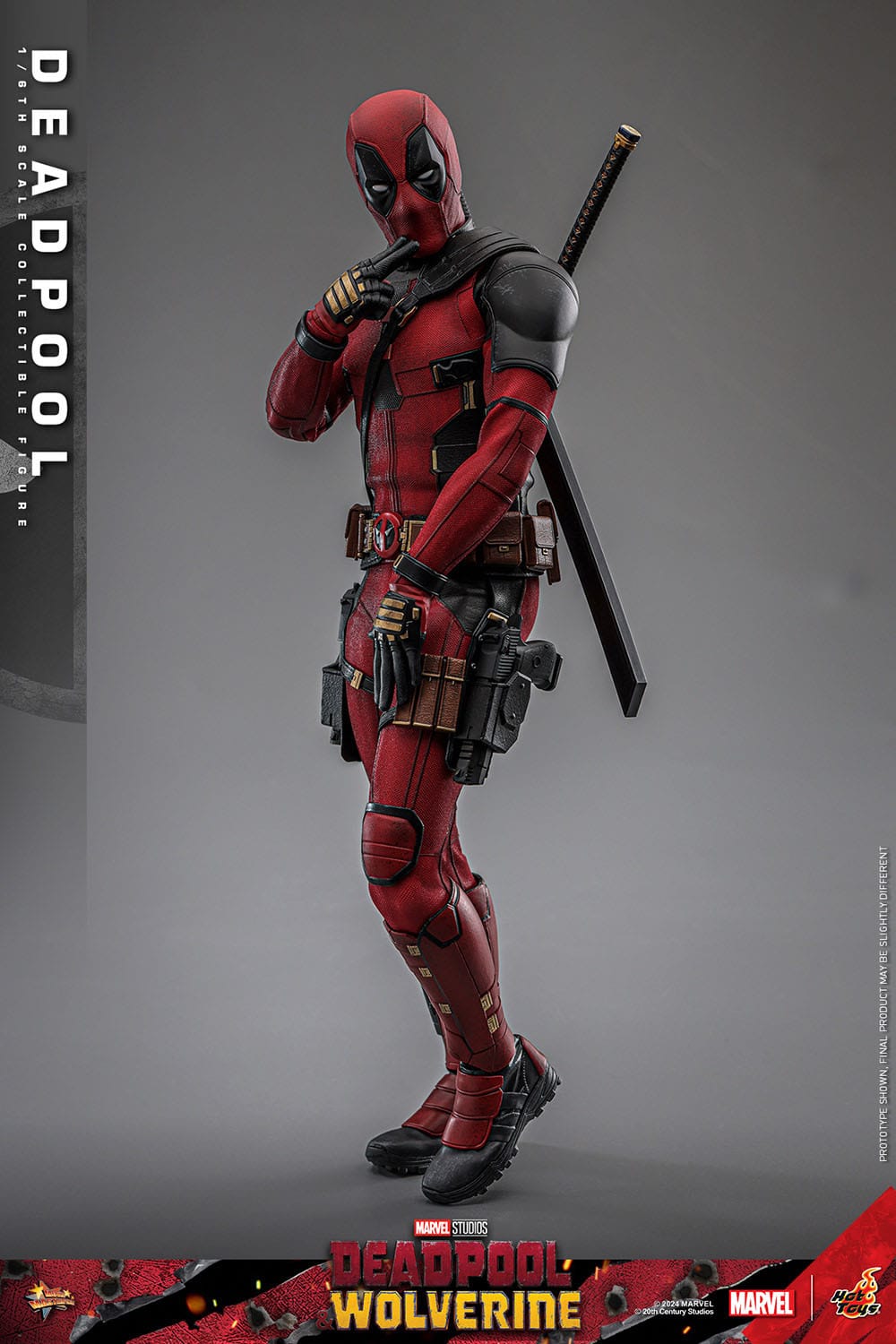 Hot Toys Deadpool & Wolverine Deadpool 1/6th Scale Figure