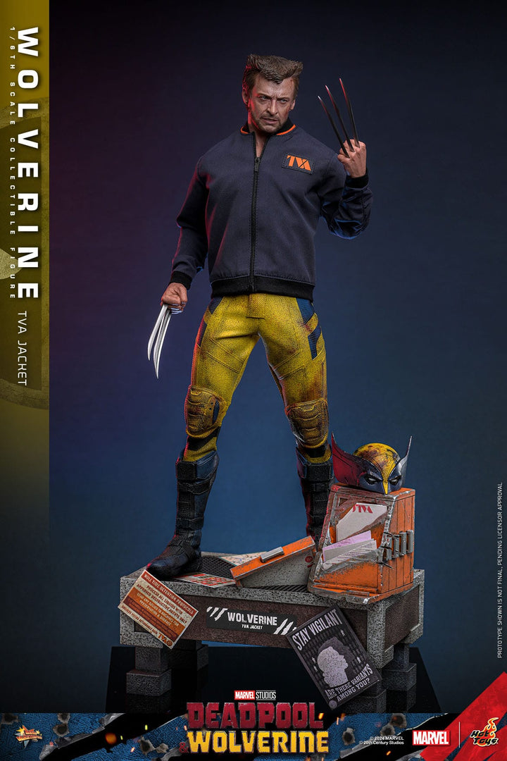 Hot Toys Deadpool & Wolverine Wolverine (TVA Jacket Version) 1/6th Scale Figure