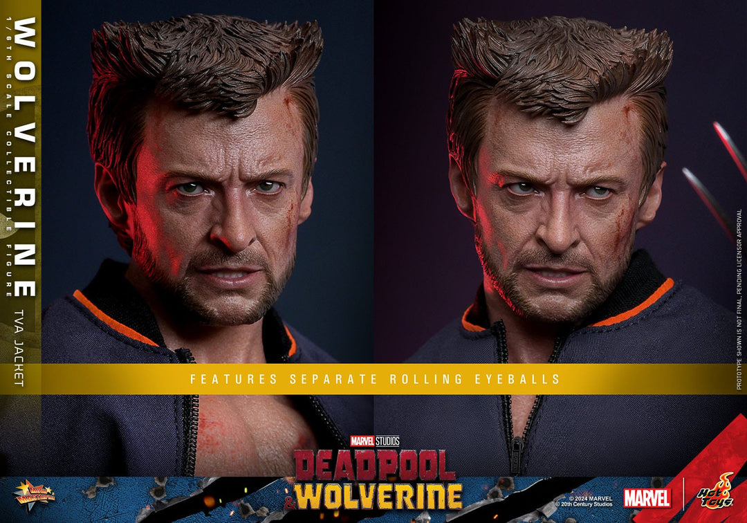 Hot Toys Deadpool & Wolverine Wolverine (TVA Jacket Version) 1/6th Scale Figure