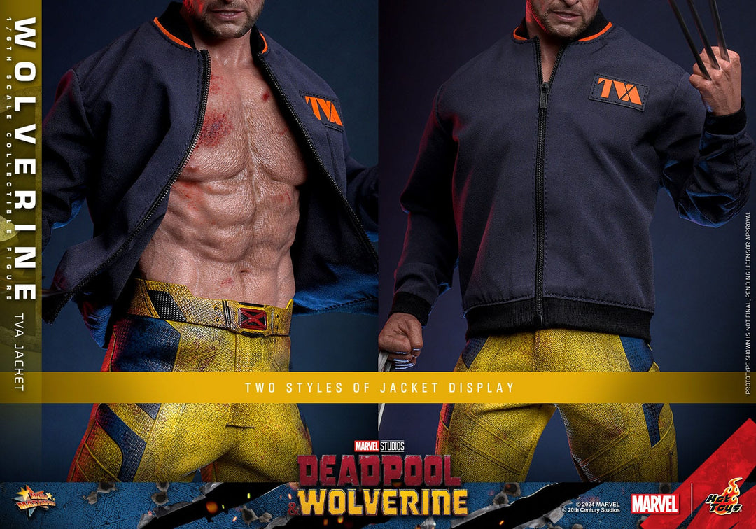 Hot Toys Deadpool & Wolverine Wolverine (TVA Jacket Version) 1/6th Scale Figure