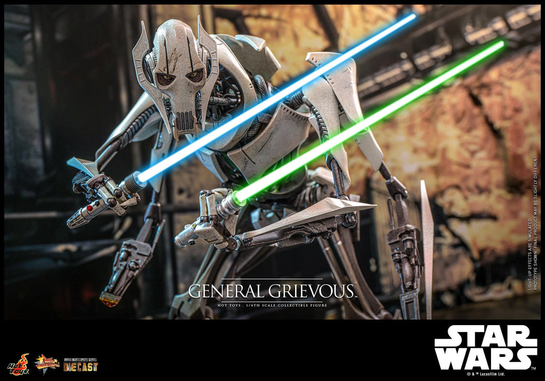 Hot Toys Star Wars Revenge of the Sith General Grievous 1/6th Scale Figure