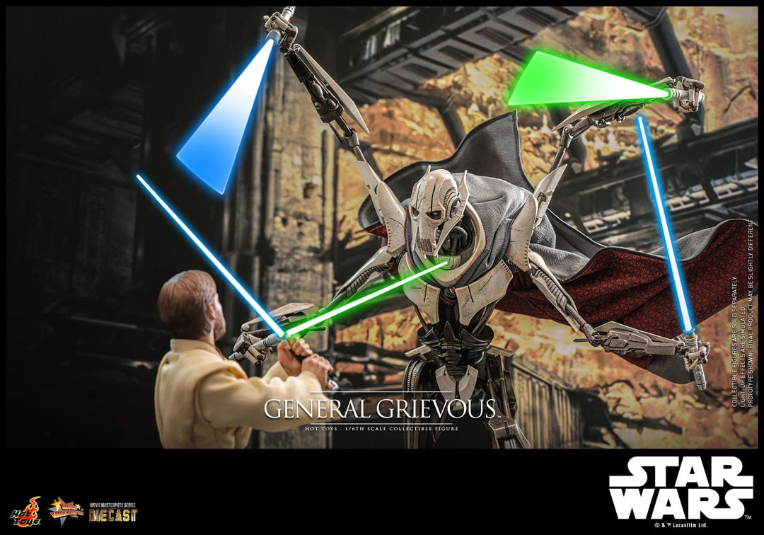 Hot Toys Star Wars Revenge of the Sith General Grievous 1/6th Scale Figure