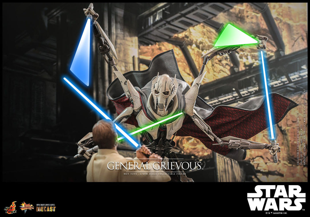 Hot Toys Star Wars Revenge of the Sith General Grievous 1/6th Scale Figure