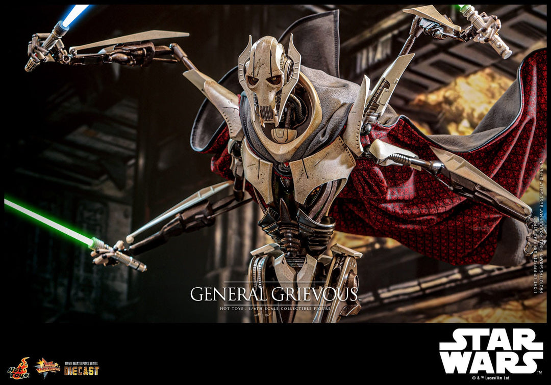 Hot Toys Star Wars Revenge of the Sith General Grievous 1/6th Scale Figure