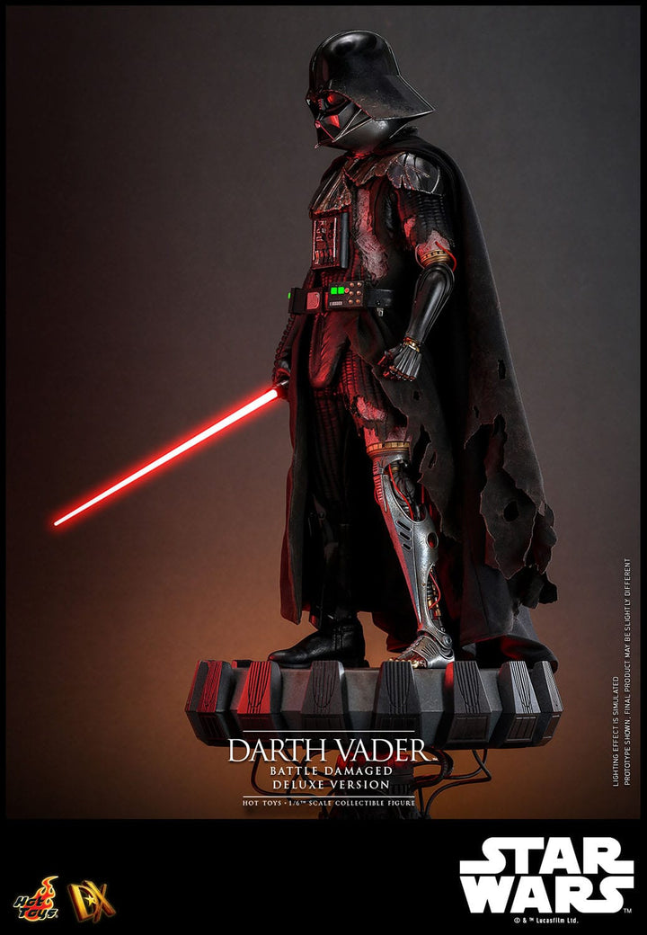 Hot Toys Star Wars Darth Vader (Battle Damaged) Deluxe 1/6th Scale Figure