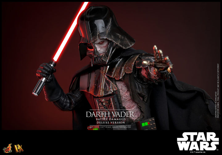 Hot Toys Star Wars Darth Vader (Battle Damaged) Deluxe 1/6th Scale Figure